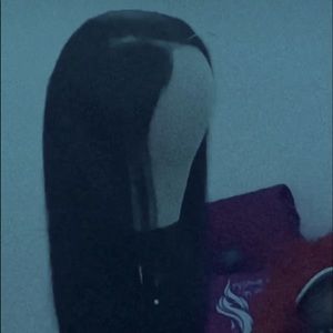 30 inch black side part lace front USED it is washed  ❤️ON SALE $285